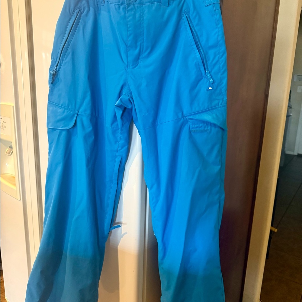 Quiksilver Men's Vibrant Blue Cargo Pants